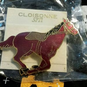 Horse Pin by Cloisonne 🐴